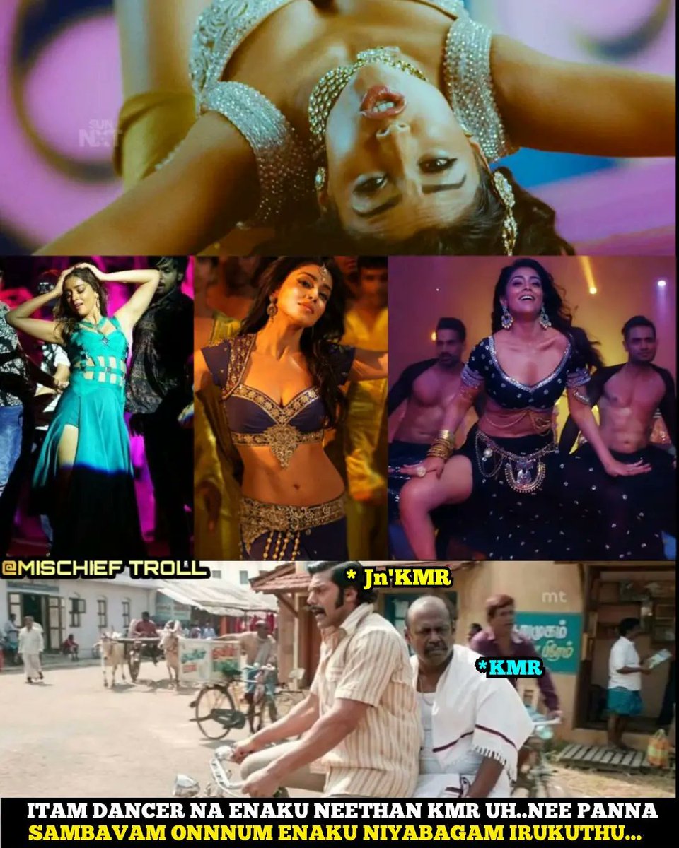MischiefTroll's tweet photo. ITAM DANCING PARAMBARAI 
#tamannahbhatia #kajalagarwal #poojahegde #SamanthaRuthPrabhu #reginacassandra #ShriyaSaran

(Also credit to @Vallavan_Memes for inspiring this series meme )❤️ https://t.co/xoJp0sIpx9