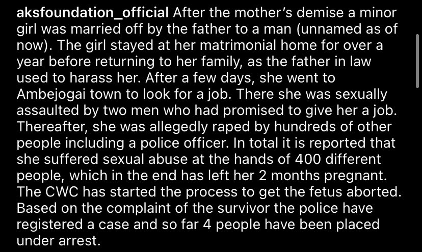 ⚠️ Trigger warning ⚠️ 
Minor Girl Rape 2021.

Child helpline (India): 1098.

#minorrape #stoprape #children #childabuse #childrights #childrape #aksfoundation #law #POCSO #childhelpline