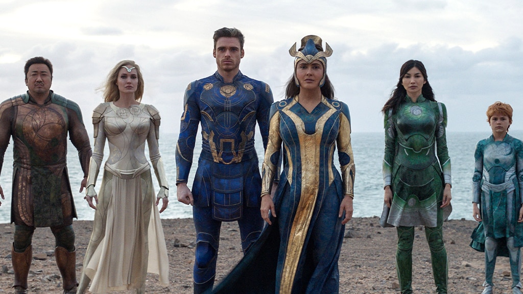 TempoDeCultura's tweet photo. #EnHD🎬 | "Diez superhéroes en diez minutos"  

📌#Eternals (2021, Chloé Zhao) es uno de los últimos estrenos de @MarvelStudios. ¿Ha conseguido ponerse a la altura de sus predecesoras?

✍️🎙️@irenedelgadoo__
https://t.co/VhLN6Rl4SA https://t.co/HsxExlLXK3