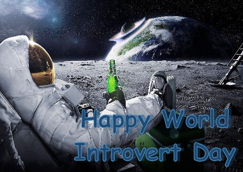 #worldintrovertday #introvertlife It's our day today fellow #introverts ! To the extroverts that have adopted us, we love you 🥰 for not stopping by to celebrate.