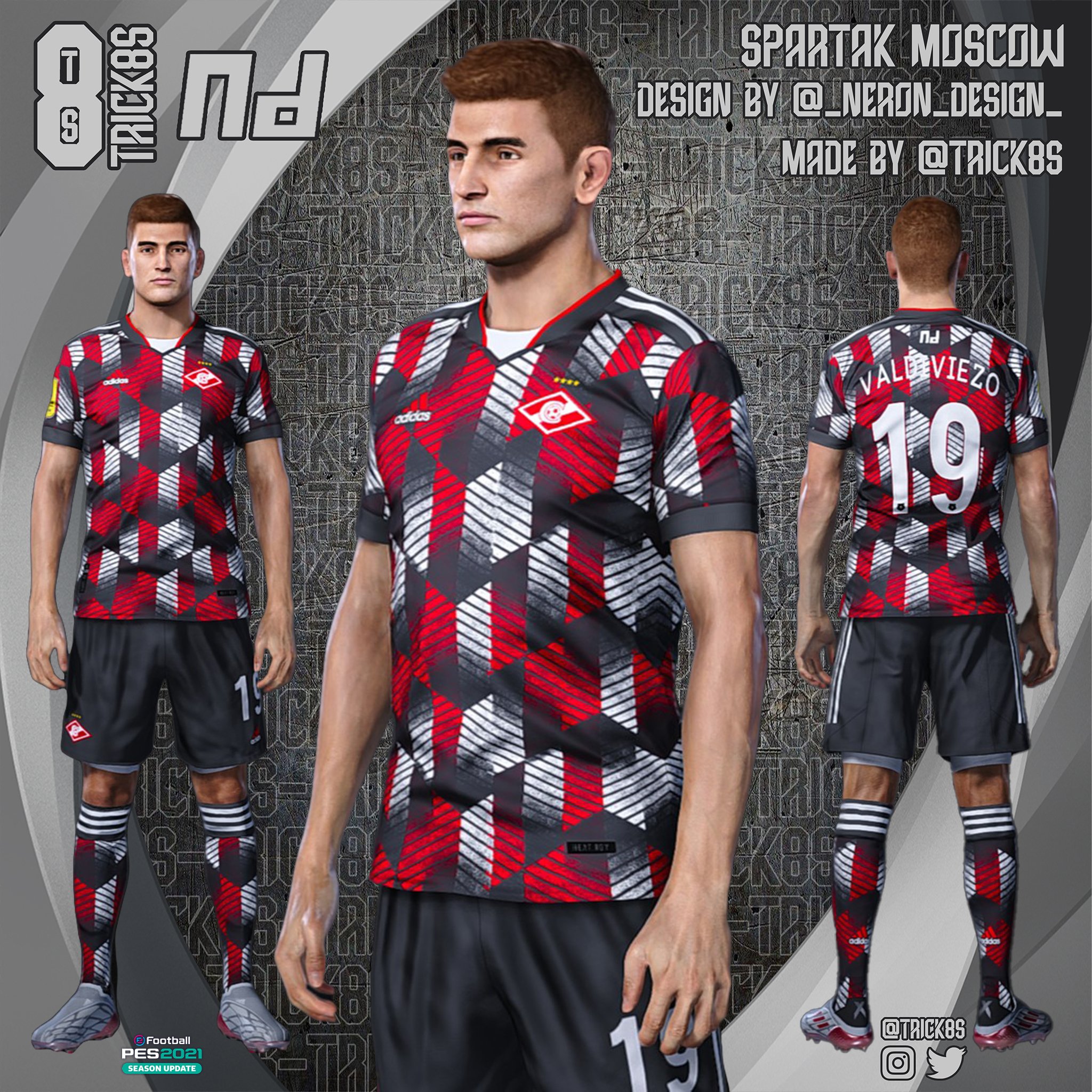 mXm on X: FC Spartak Moscow Fantasy kit for PES 2018-2021 best club in the  world! #bestclubintheworld @fcsm_official @nikefootball @Nike  @Footy_Headlines #Spartak #Nike link (PNG):    / X