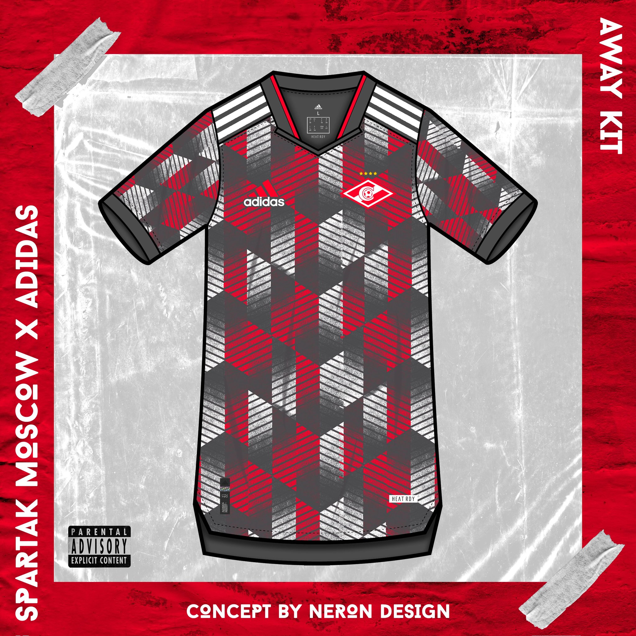 Spartak Moscow 2021-22 Home Kit