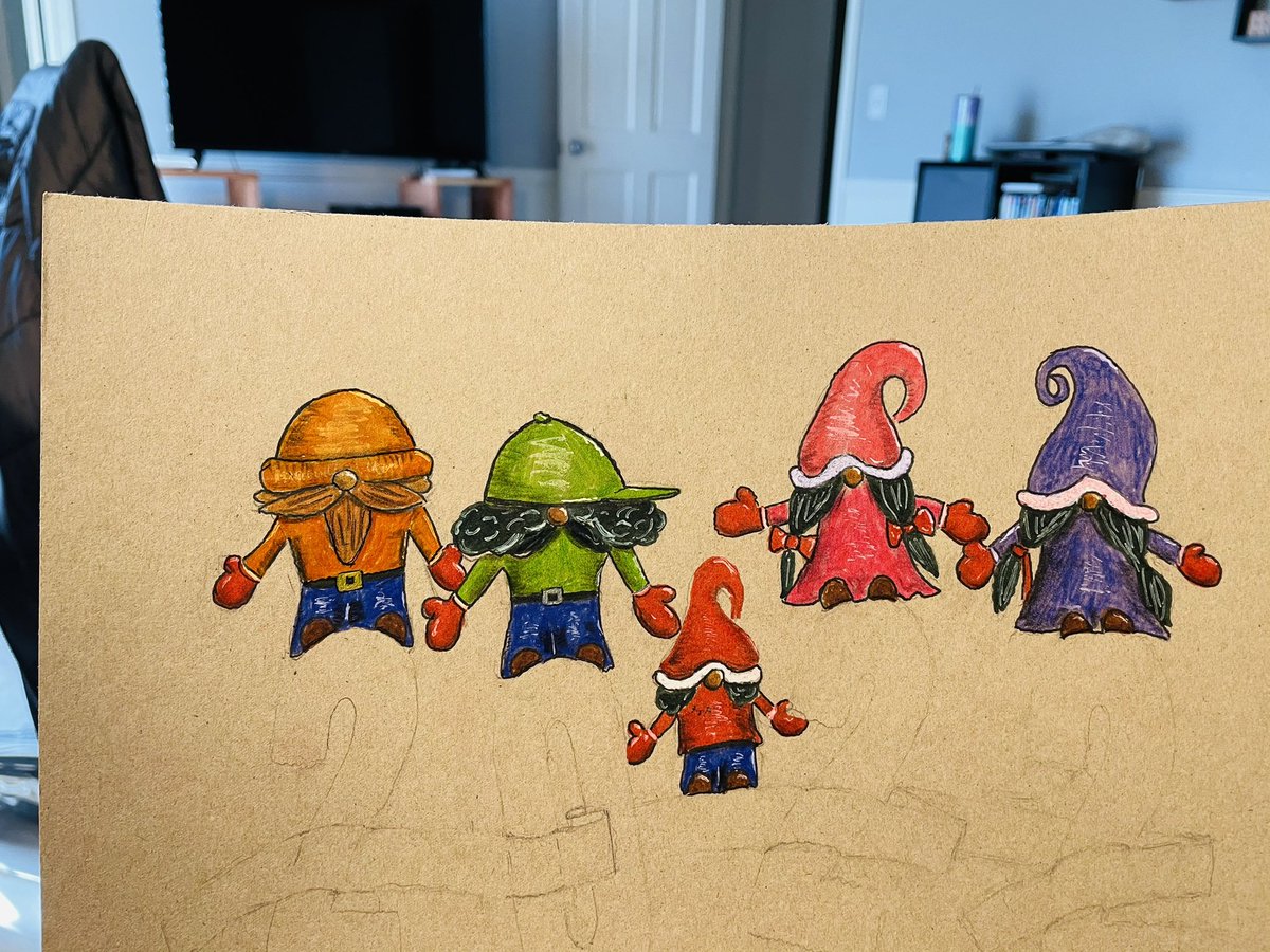 My children are my motivation and inspiration to become a better me. Can’t wait to finish this 2022 drawing of the 5 greatest things that’s ever happened to me!