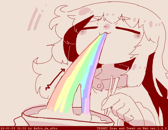 2じじゃぁ～ん!?!? #tegaki_dt 