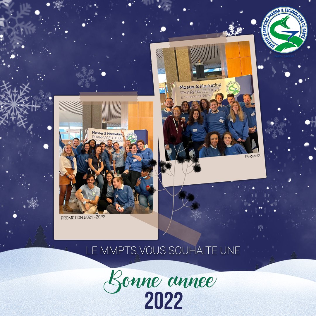 MarketPharmaPXI's tweet photo. Le #MMPTS vous souhaite à toutes et tous une bonne année 2022 🥂 https://t.co/wHCH9TYXVq