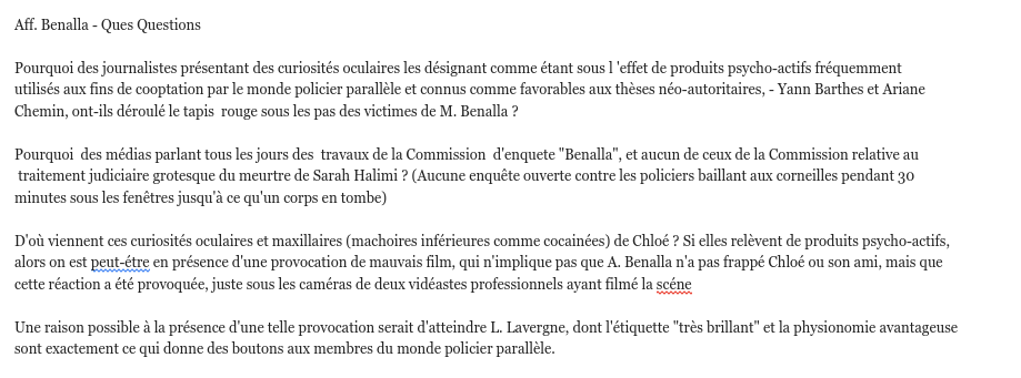 WeimarTwoZero's tweet photo. Cela peut paraitre trop choquant pour etre vrai, mais la présence de curiosités oculaires renvoyant à des produits psycho-actifs relève moins du faux-pas personnel que de la co-optation par des tiers

C'est pourquoi des questions se posent dans l'aff. #Benalla  @EmmanuelMacron https://t.co/imLQfGk48M