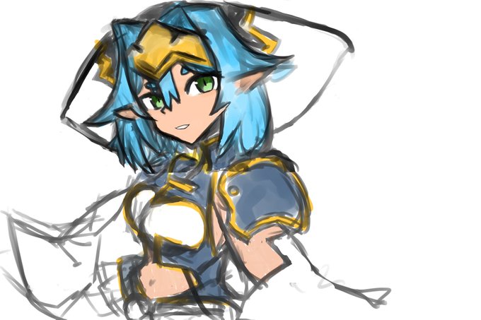 神羅万象のヘルマティオ描きました!
 #神羅万象 