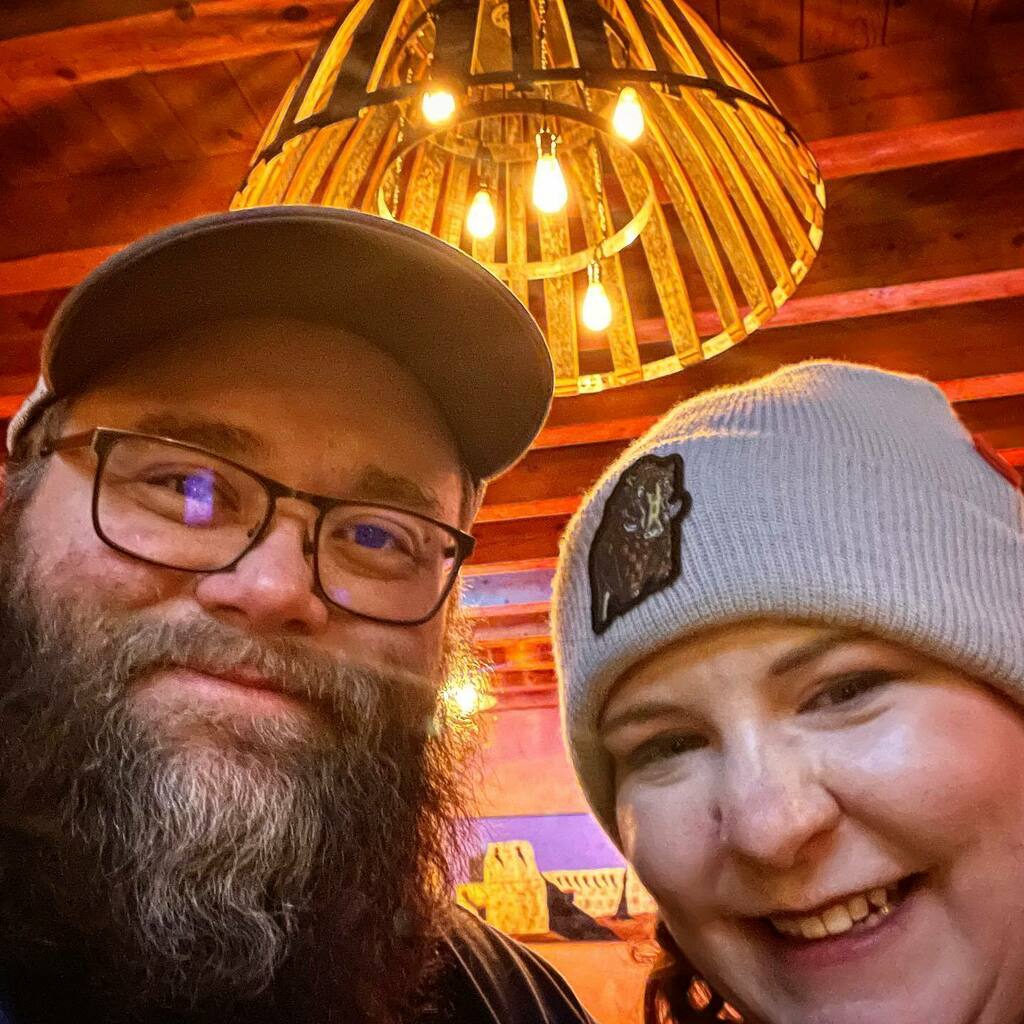 The atmosphere at <a href="/tumblerootsf/">Tumbleroot Brewing</a> is exactly what you want from a New Mexico brewery; that rustic charm that I love about New Mexican architecture.  Since it’s a brewery AND distillery, I started on the beer list and Emily started on the spirits.  While she enjoyed…. let’s say…