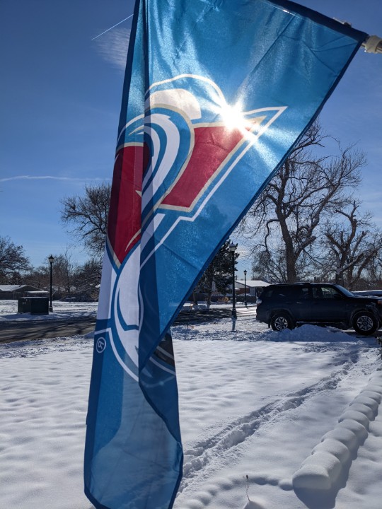LauraLeavy's tweet photo. It's finally game day. Let's go AVS @coloradoavalanche  @goavsgo https://t.co/KDhmIA8RtL
