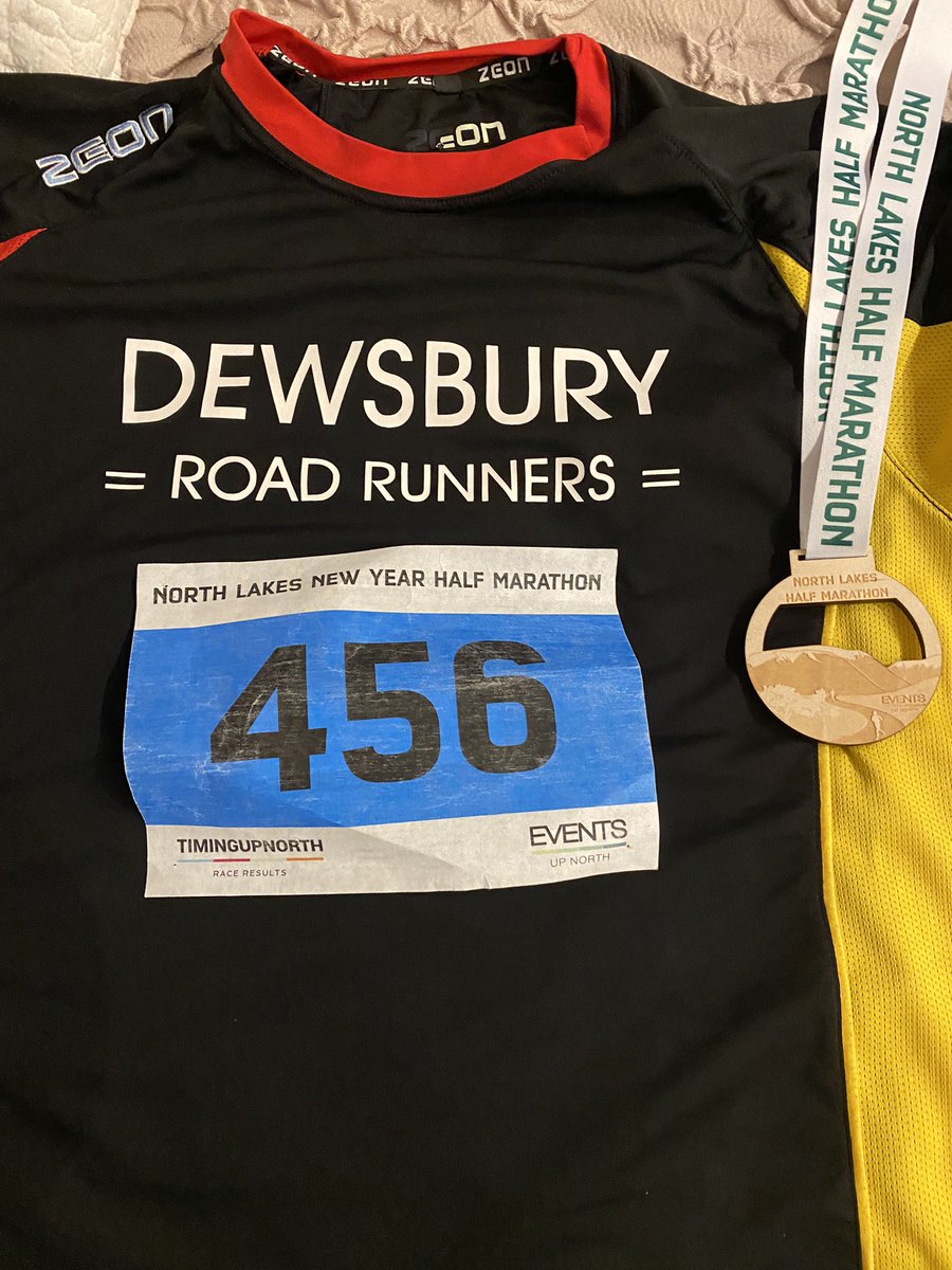 DawnSG2010's tweet photo. I did complete #NorthLakesHalfMarathon. Definitely wasn’t on top form but thanks to my team mates, I got through it. First of 12 half marathons complete for 2022 #TeamDRR https://t.co/6cvcGcIGty
