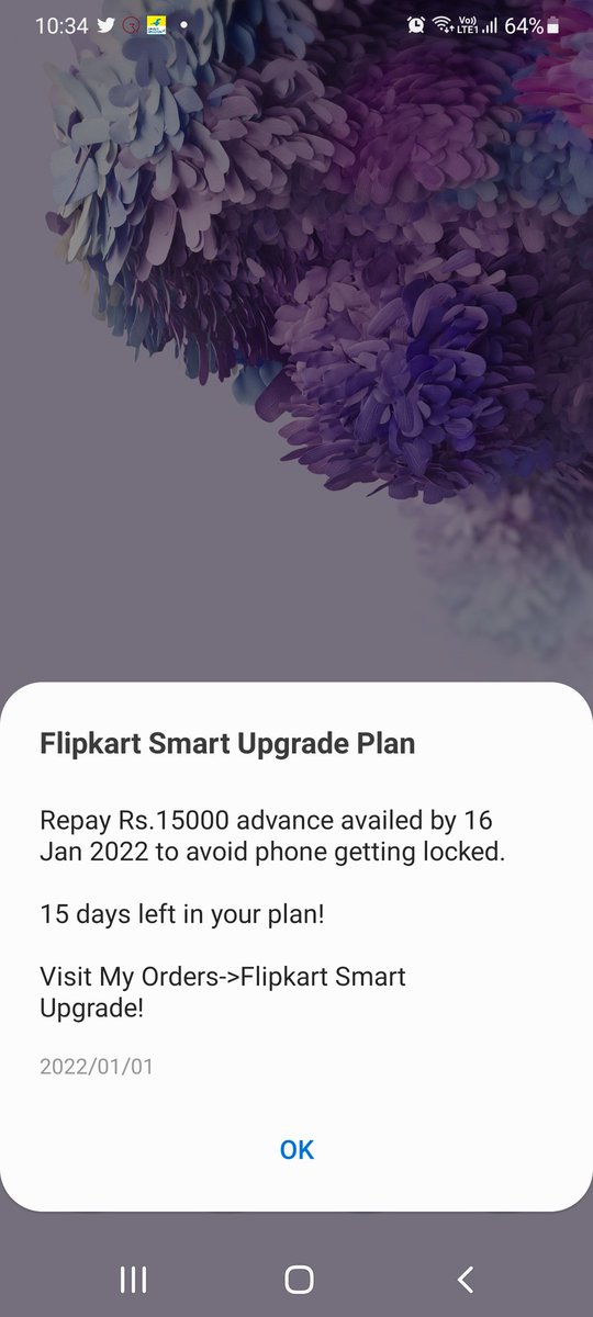nehachiri's tweet photo. @AmitAgarwal I am stage 4 cancer patient under active treatment.have been seeking amazon help for samsun S20+ sold to me by amazon under flipkart upgrade scheme which is fraud. Now amazon owes money to flipkart. Amazon finally admitted the mistake but no resolution. How is this justified? https://t.co/goHBBbzDf9