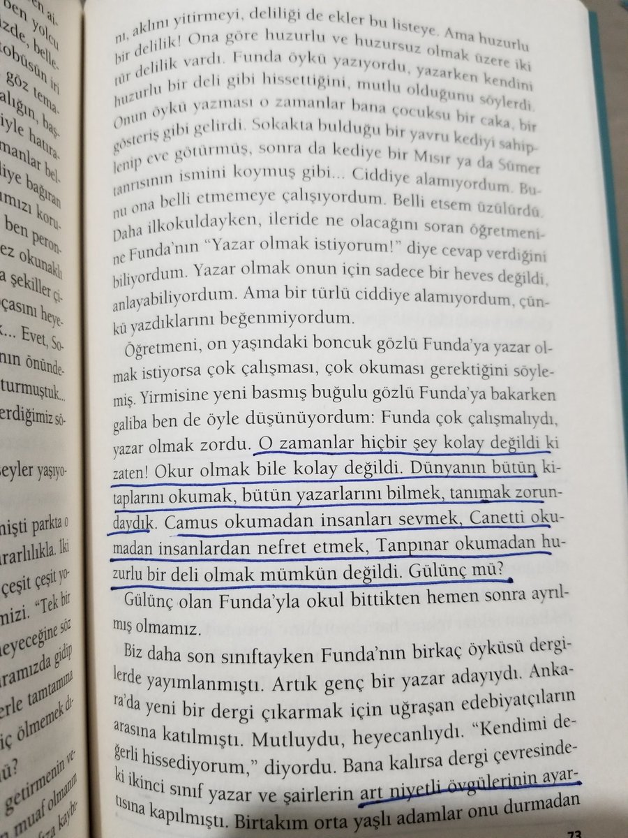 Doğum Lekesi Gibi Bir Gülümseme, s.73. @barissbicakci