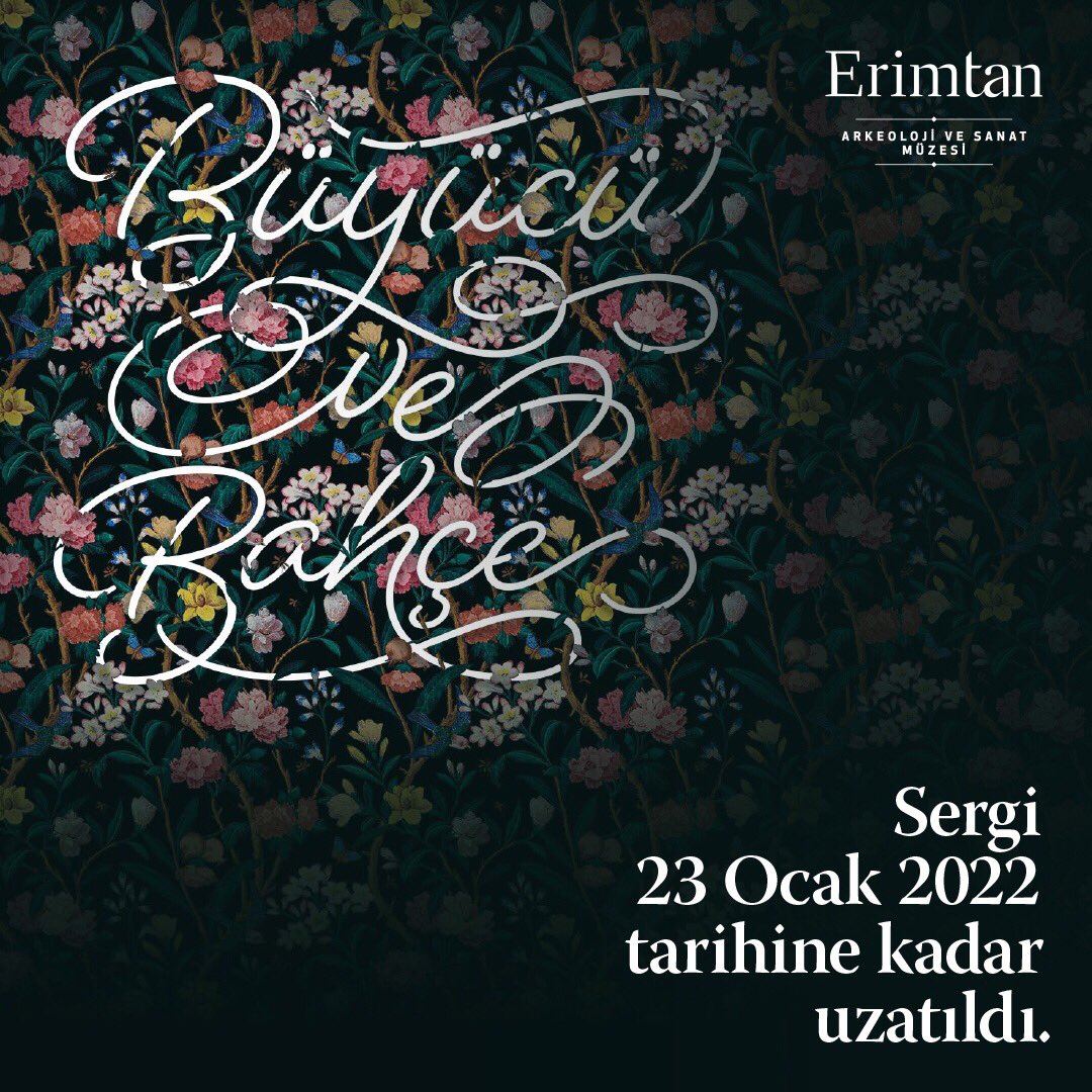 Büyücü ve Bahçe sergisi 23 Ocak 2022 tarihine kadar uzatıldı🪄💫