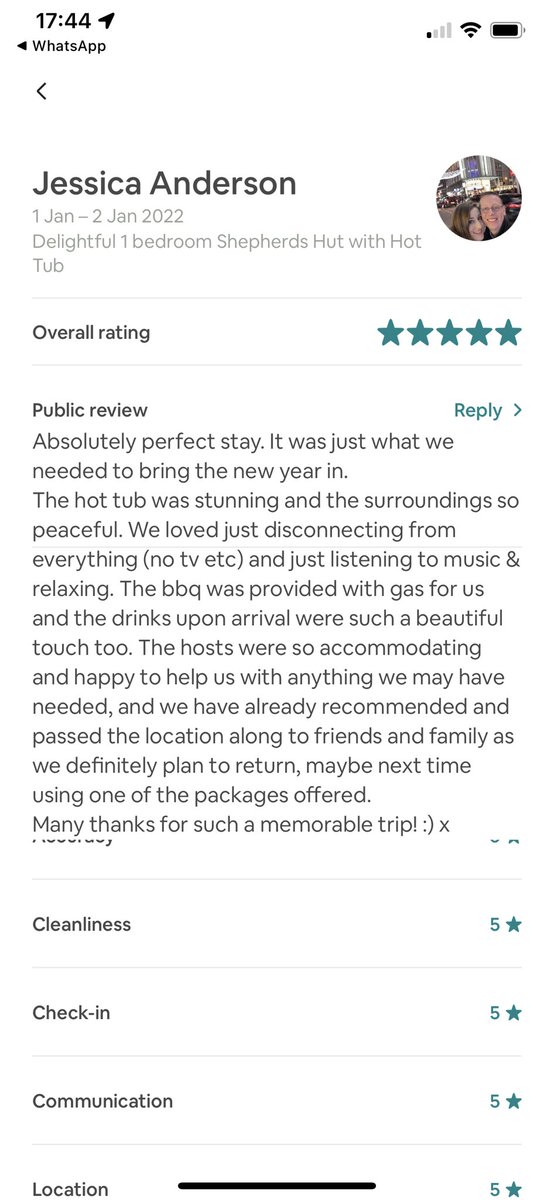 PandyFarm's tweet image. Amazing review by our latest guests.
#pandyfarm