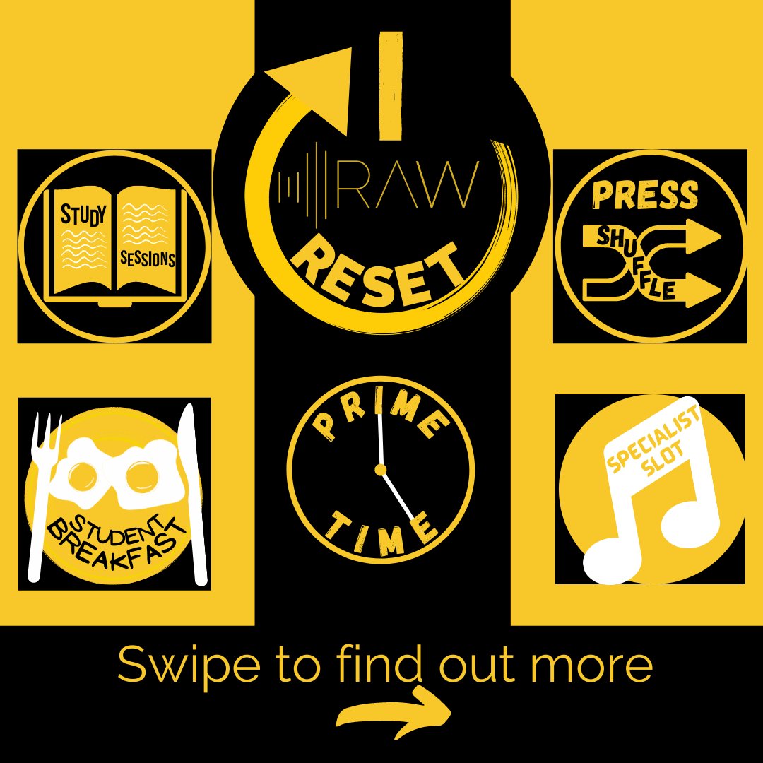🤩RAW RESET🤩

 📻 We are proud to launch #RAWreset - a complete shake up of our usual programming schedule!

 📻 We have broadened the types of shows on offer to enhance the number of hosting opportunities and to give our listeners a greater variety of content.