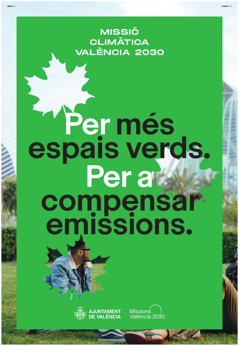 REGALATE UNA MISIÓN | #València lanza su 1ª campaña de comunicación social de la #MissióClimàticaValència2030 
🟢 Transformación e innovación sistémica orientada a la misión▶️Por y para la ciudadanía.
📽️[Video] youtube.com/watch?v=YgNVAS…
#MissionsValència #MissionCities #EUMissions