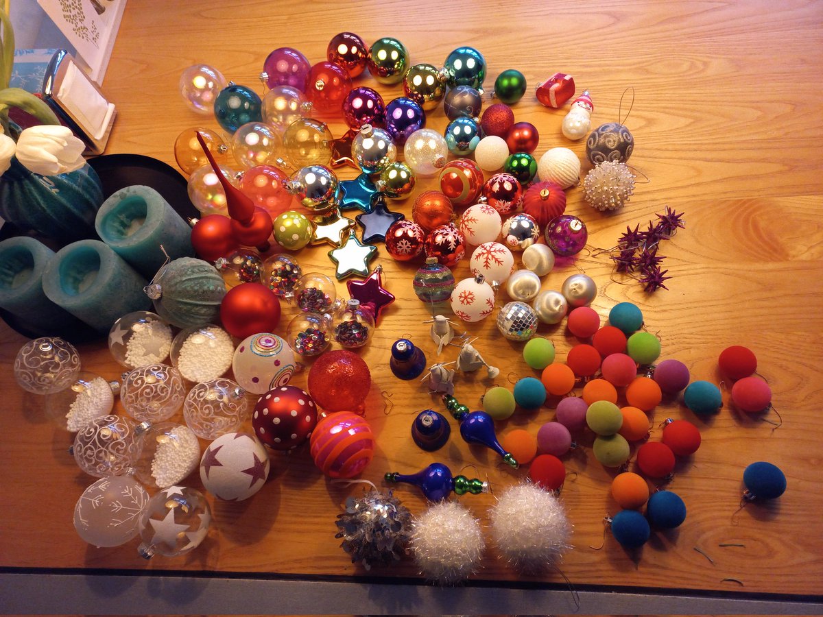 ... de kerstboom is afgetuigd ... tot december maar weer! #gezelligheidkentgeentijd