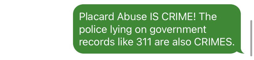 NYCBikeLanes's tweet image. Eric Adams' first messaging on @placardabuse as mayor.

@StreetsblogNYC @StreetsPAC @NYC_SafeStreets 

We need a mayor that can handle multiple issues at once. COVID is not an excuse for government corruption.