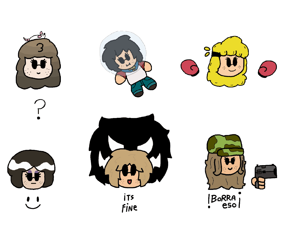 CorbatasDraws's tweet photo. Emojis #4
#sinkids #3generation https://t.co/l8FDRN4GDK