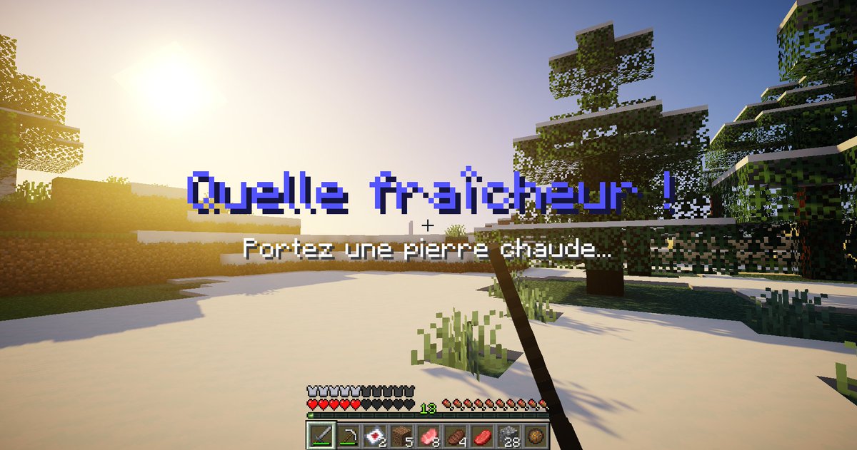 ethernation_mc's tweet image. 🧊Même sur Ethernation il fait froid !
‘
‘
N’oublie pas de nous suivre aussi sur Twitter / Instagram et rejoins-nous sur Discord !
@ethernation_mc
discord.ethernation.fr
‘
‘
#minecraft #survieminecraft #freebuildmc #semirp