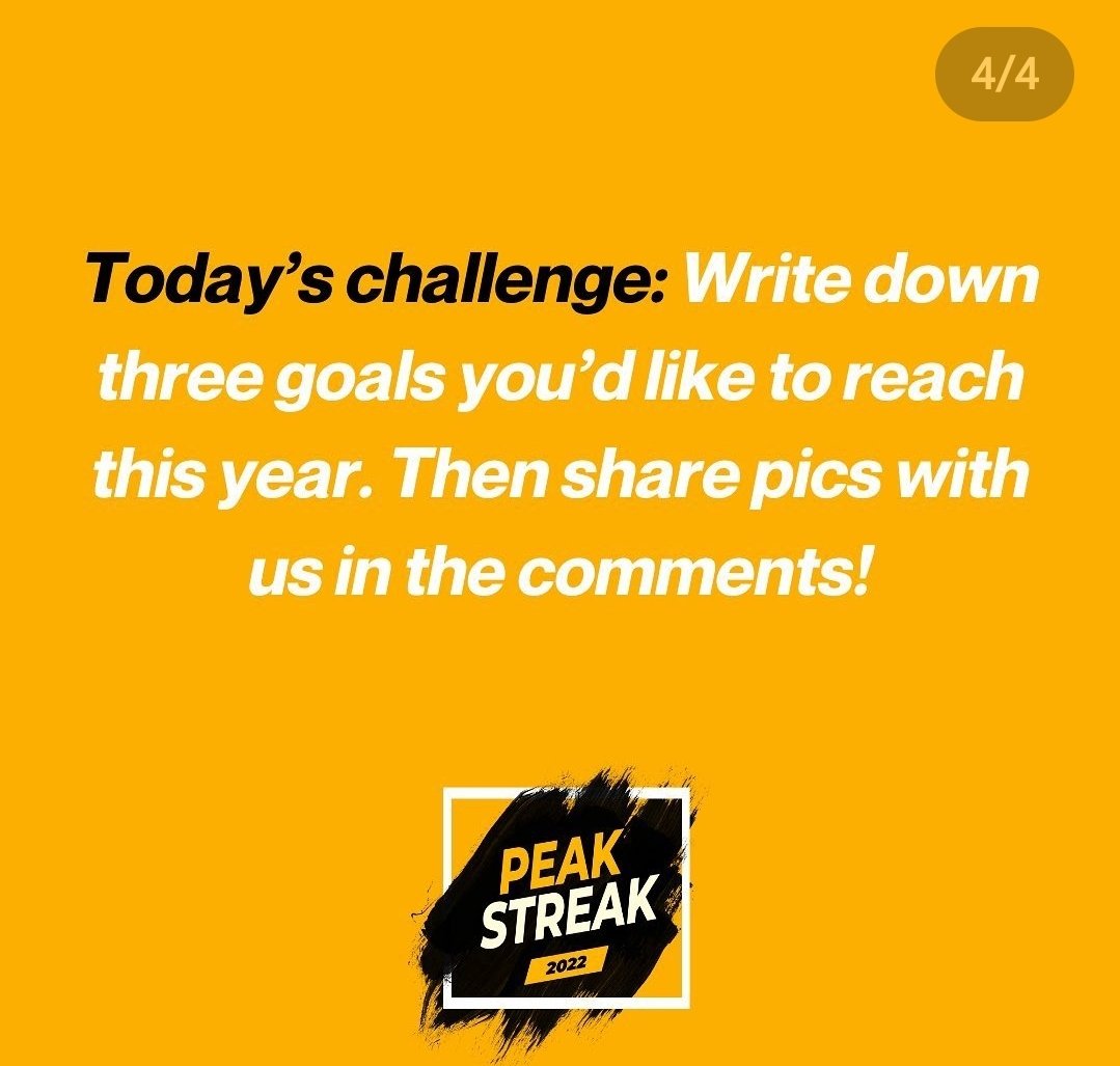 Here we go....!
#mypeakchallenge 
#MPC2022 
#PeakStreak2022 
#peakersengland 
#Goals2022 
#commitment