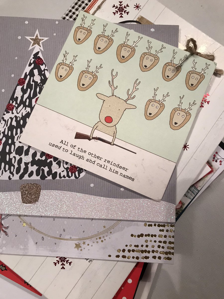 Day 94 of my climate change challenge: repurpose or recycle used Christmas cards. They’re ideal for gift tags amongst other things #reuse #recycle #GoGreen #greenhacks #climateaction