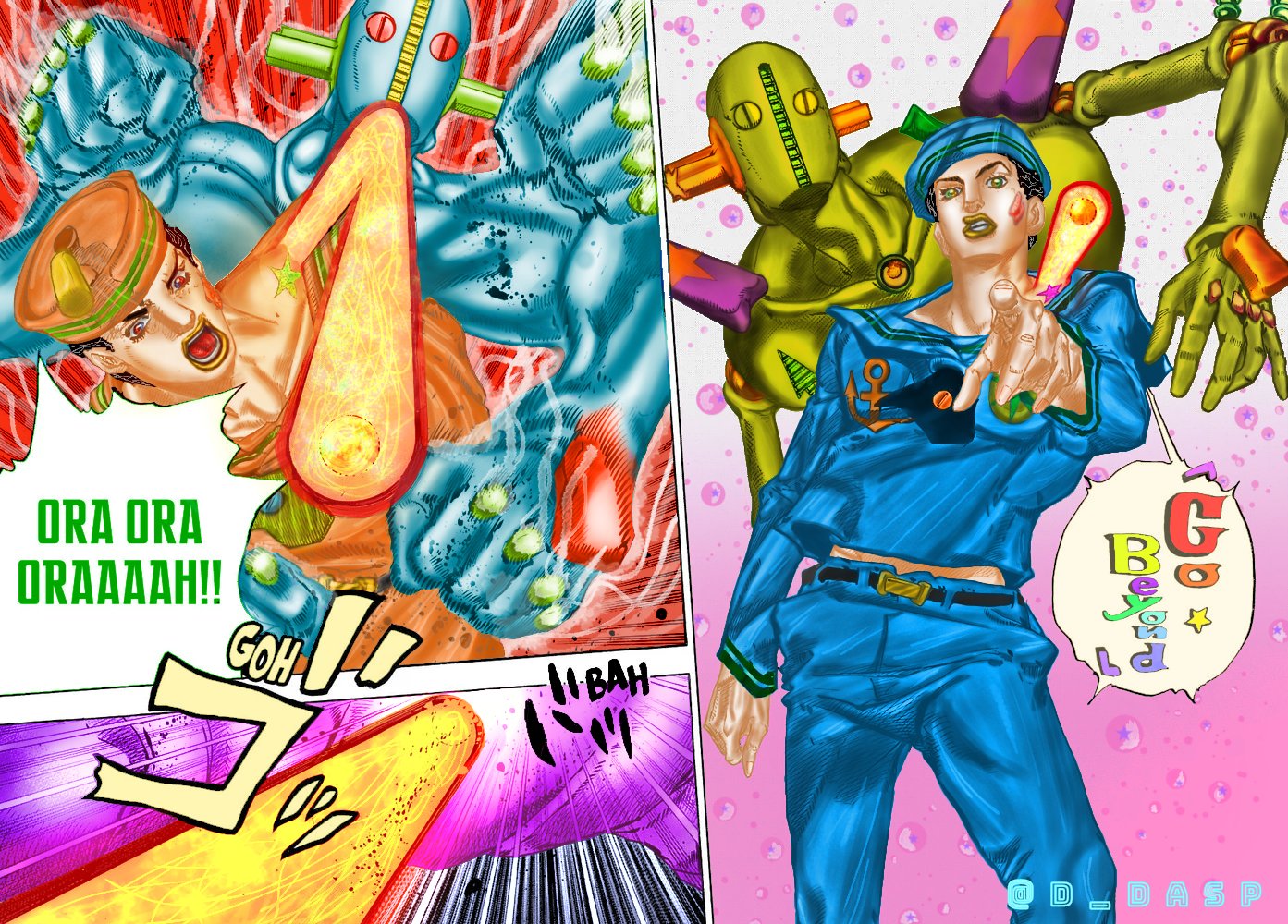 JoJo's Bizarre Adventure Part 8 - JoJolion (Official Colored)