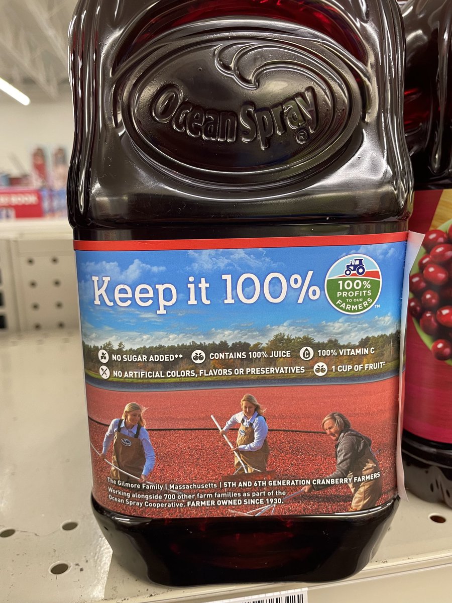 I never get tired of labels that tout and promote the cooperative business model. #gocoop Let’s make 2022 a very cooperative year!