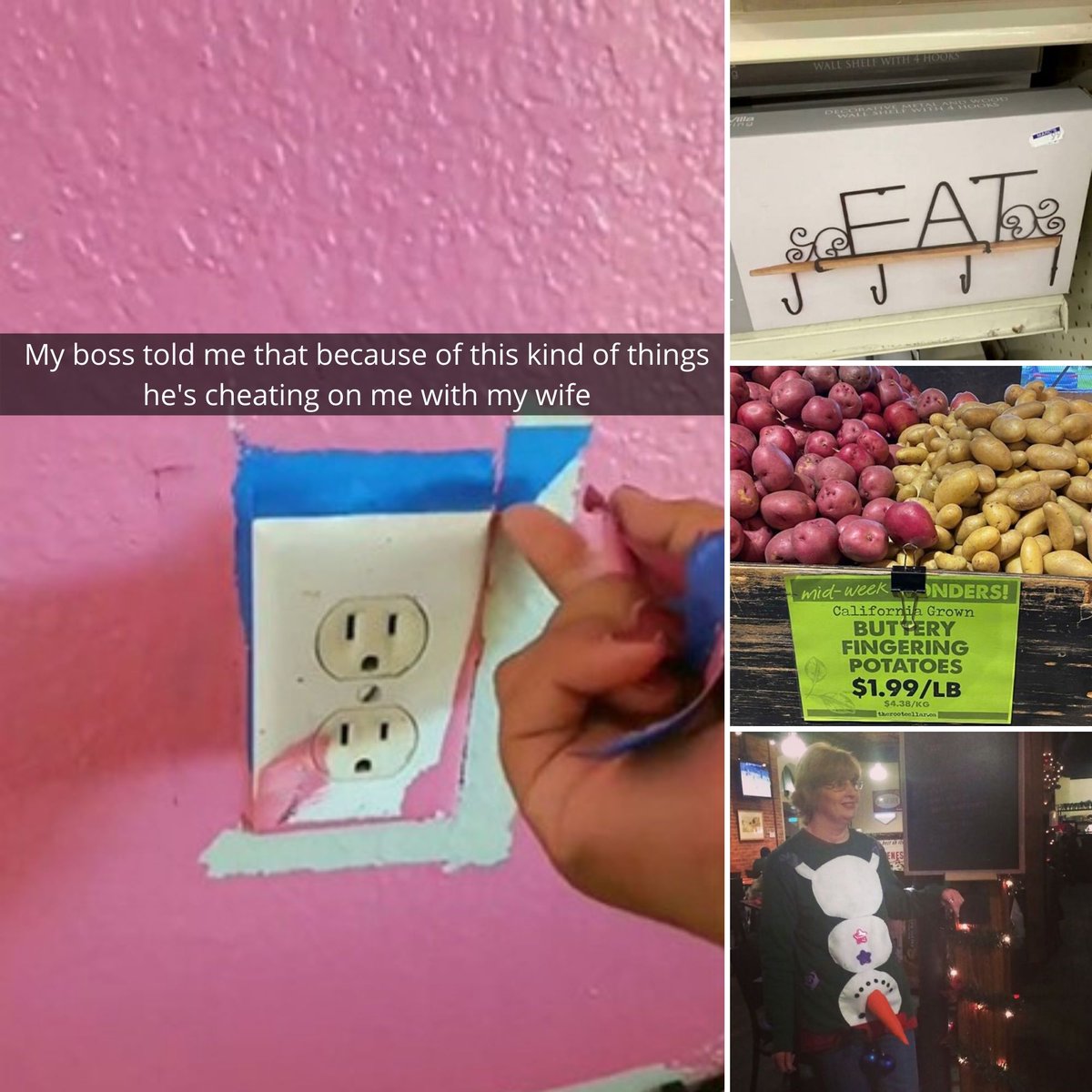 Whythese1's tweet photo. From making a huge banner with a big mistake to some uncomfortable structural home designs. Here are just some fun mistakes from people who failed to get it right.