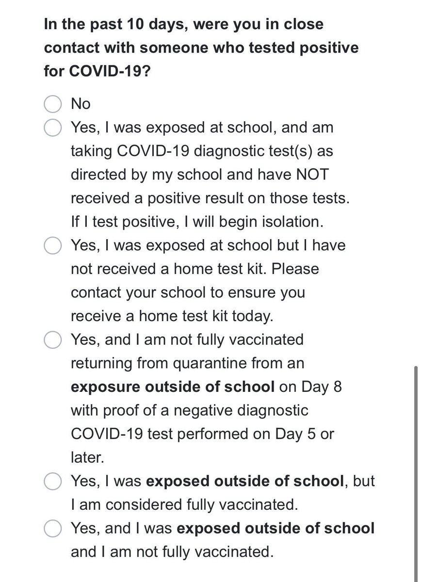 stephaniempaz's tweet image. Are you serious, @NYCSchools?

If your health screening becomes this confusing and complicated, maybe that’s a sign you should have implemented more proactive health and safety measures.

Whoever wrote this desperately needs a reality check.