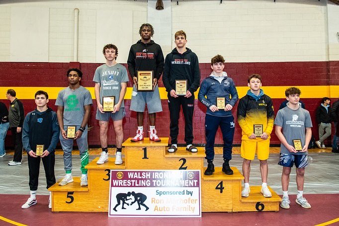 SpencerBarnhart's tweet photo. Good start to the season for the team and myself as well. I took 4th at Ironman, 5th at Beast of the East, and 5th at Powerade. Looking forward to improving and getting better throughout the year. @mpfriarwrestle https://t.co/kVGsCPAf4C