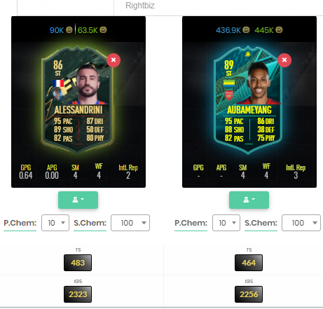 UniqueRiggers's tweet photo. Alessandrini > Auba

#Fifa22 https://t.co/x0r9JRfaUJ