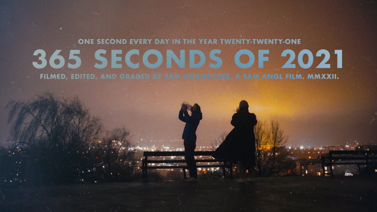 new video: 365 seconds of 2021!!

funny old year innit

youtube.com/watch?v=caEY5s…