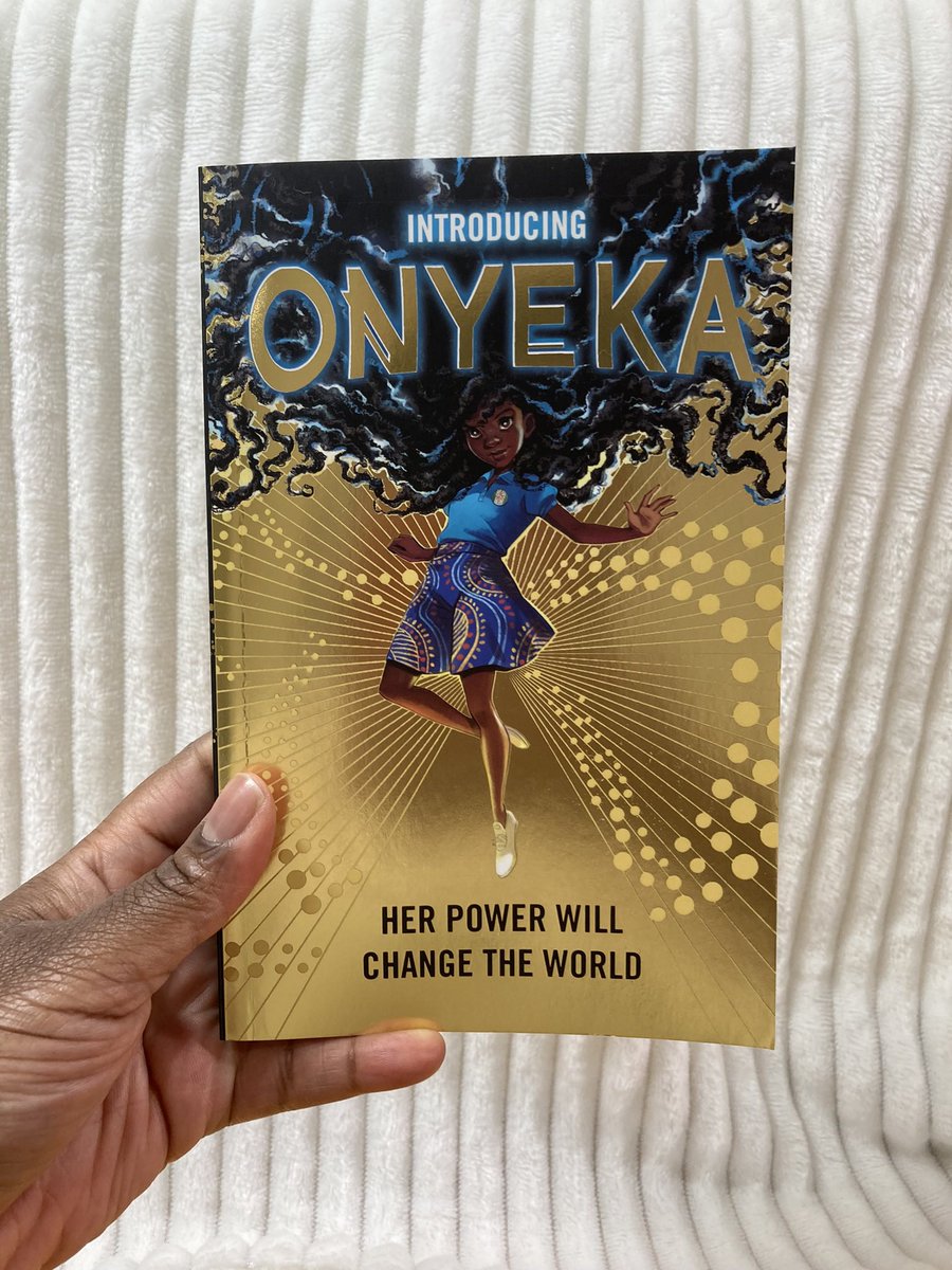 ☀️ONYEKA GIVEAWAY☀️

To celebrate the start of my debut year, I'm giving away two very ✨shiny✨ UK proofs of ONYEKA AND THE ACADEMY OF THE SUN. #22debuts #debut2022

ENTRY: Follow and Retweet

UK only, winner chosen at random. Competition closes midnight, 7 Jan. Good luck!