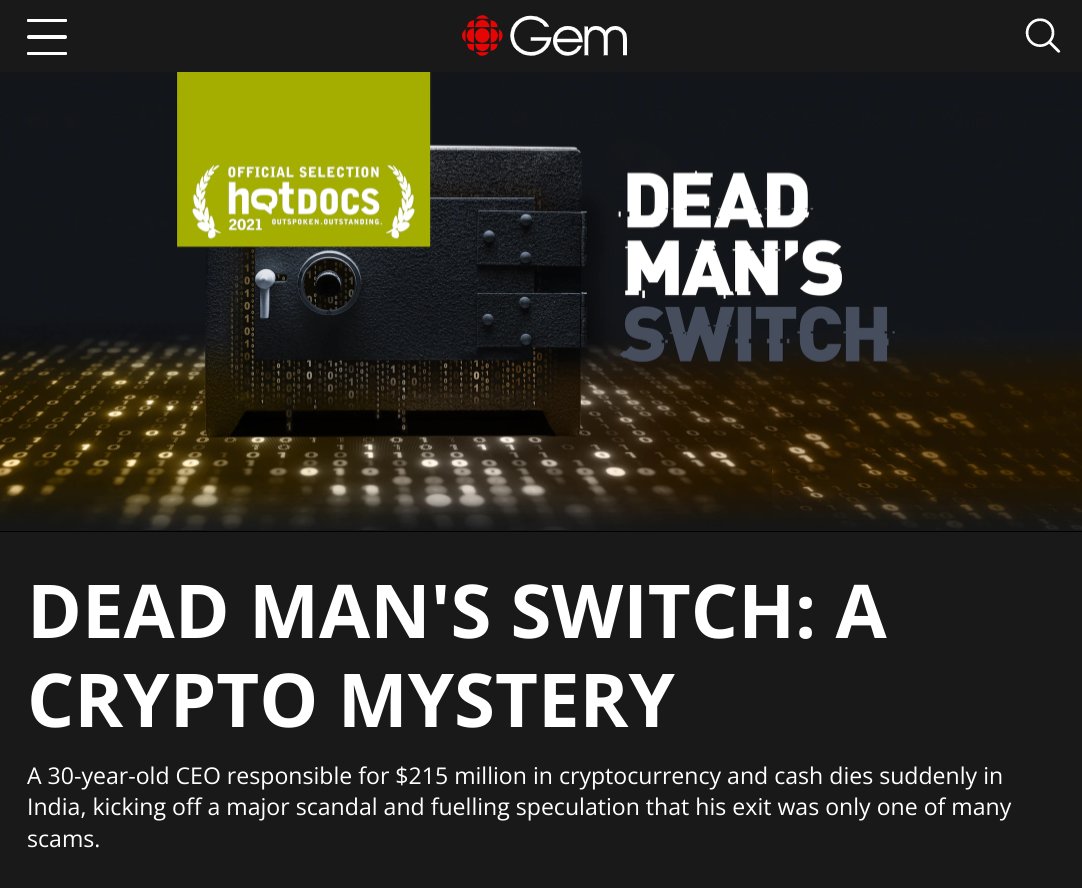 Today's the day! 

Tune in to 
<a href="/CBC/">CBC</a>
 at 8pm tonight to watch Dead Mans Switch!

Also streaming On Demand on 
<a href="/cbcgem/">CBC Gem</a>
 
sqz.co/pvNjnlH