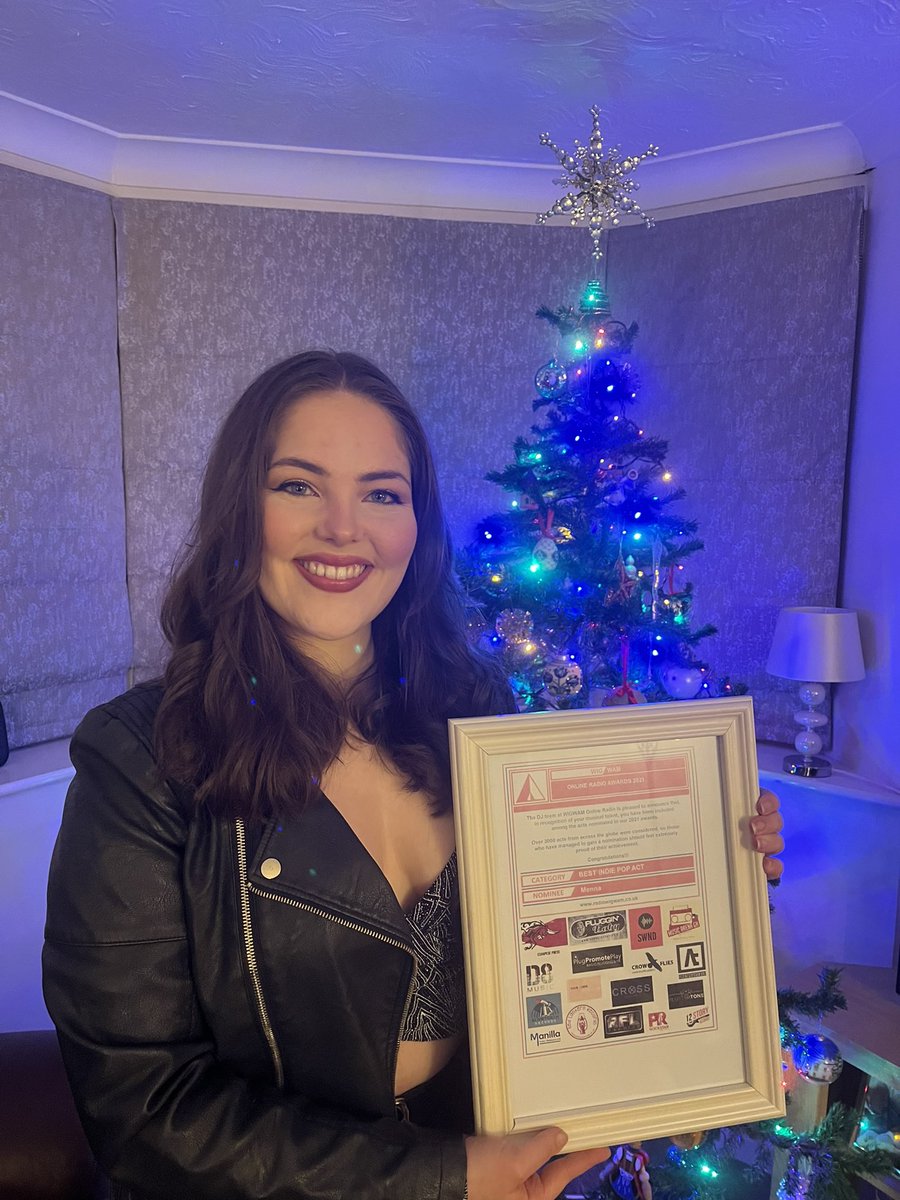 Radio_WIGWAM's tweet photo. WIGWAM Awards
Here's Welsh artist Menna with her 2021 Best Indie Pop Act nomination. Find out all about her music at: 

Spotify - https://t.co/Ij8btvtxHB

Apple Music - https://t.co/MbAo3Mdusx

Deezer - https://t.co/H9Jkcl3aVl

Amazon - https://t.co/mdOE7SIdoV https://t.co/Map7ks13pT