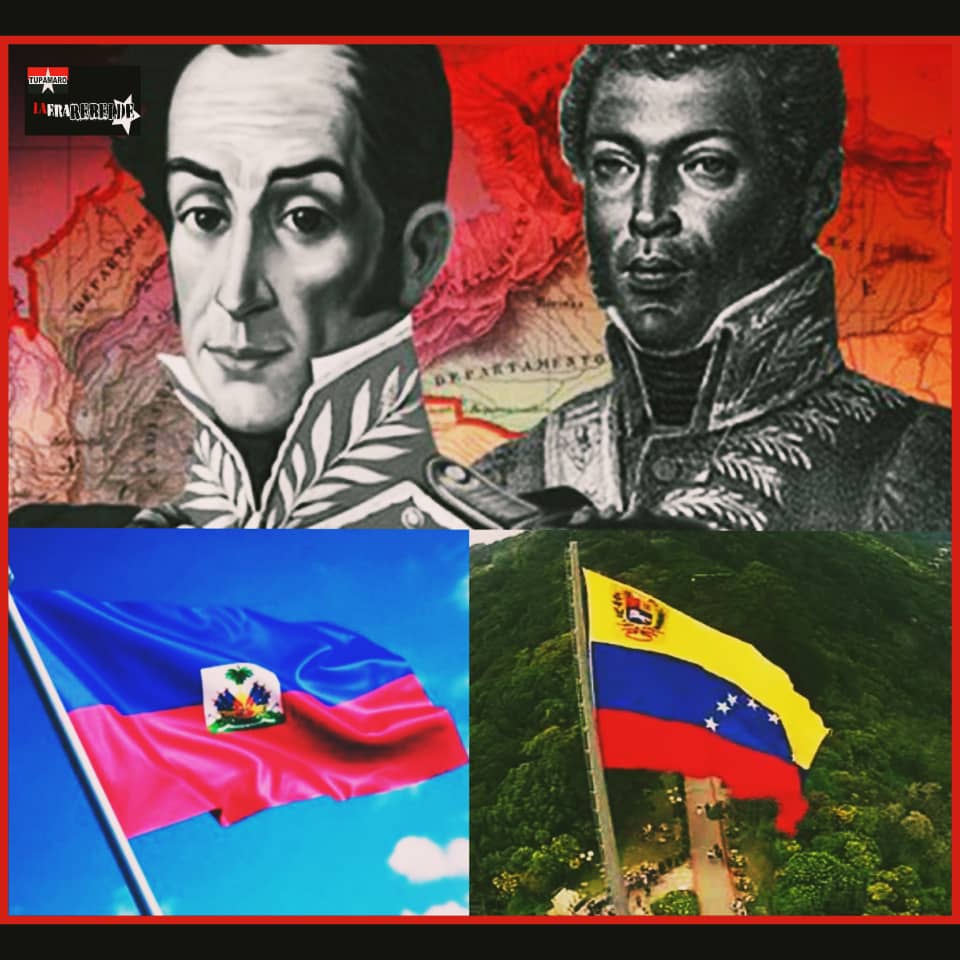 WBenavides_MRT's tweet photo. Compromiso por la Libertad
#2Ene de 1816 se conocen Petión y Bolívar en Haití, gracias al apoyo del líder Haitiano al Libertador, éste y sus tropas pudieron consolidar un conjunto de triunfos que les garantizaron continuar la campaña por liberar Venezuela y Gran parte de América. https://t.co/FITuG4Zj9M