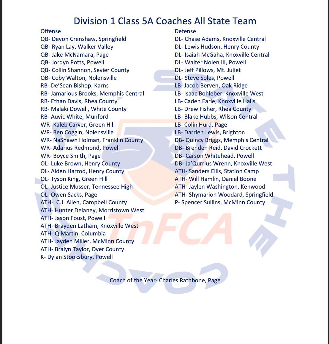hunterdelaney24's tweet photo. Extremely thankful and blessed to make the Division 1 Class 5A Coaches All State Team 🙏 #Grinding #bigthings #Future https://t.co/Ej6wU6jTN3