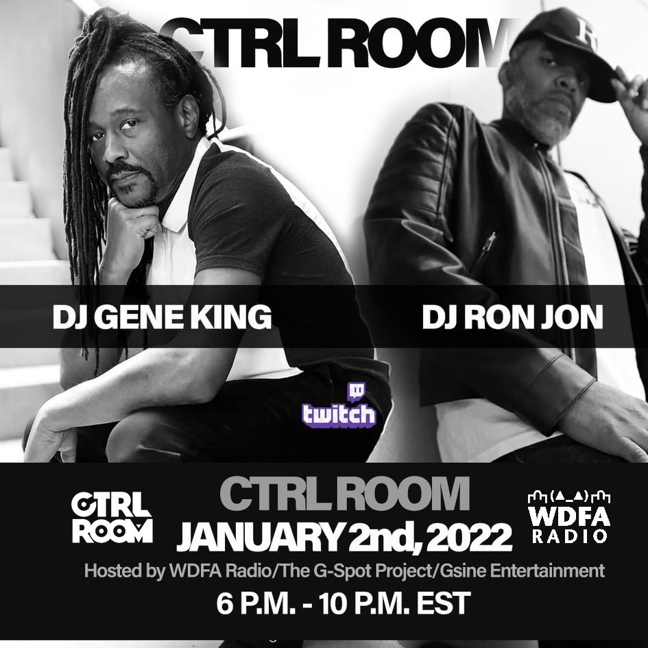 Tonight @WDFARADIO is presenting DROP THE BEAT show of 2022 with @geneking and @ronjoin. Tune in @ buff.ly/3HkQa4W - 6pm EST  - Join the chat and hangout with us.  Music as always provided by  @ShinesRecords