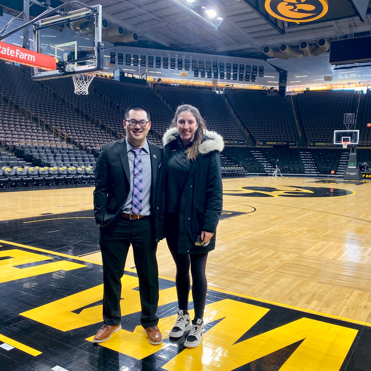 max_ethridge's tweet photo. So glad I got to see this baller today! #MGPride 💙🤍 https://t.co/s4tEbH4Ia3
