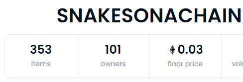 Snakes On A Chain tweet media