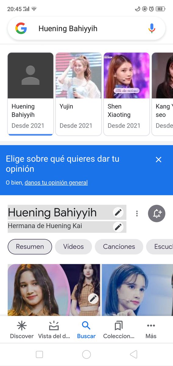 PrincessHiyyih7's tweet photo. hiyyihlights y kep1er stans!
Bahiyyih aparece sin foto en Google, además como información sale "hermana de Huening Kai" en lugar de "cantante" o "miembro de kep1er" como con las demás chicas, si podéis buscarlo y enviar un comentario para que lo arreglen sería genial! <3 https://t.co/GdLW4RGPwu