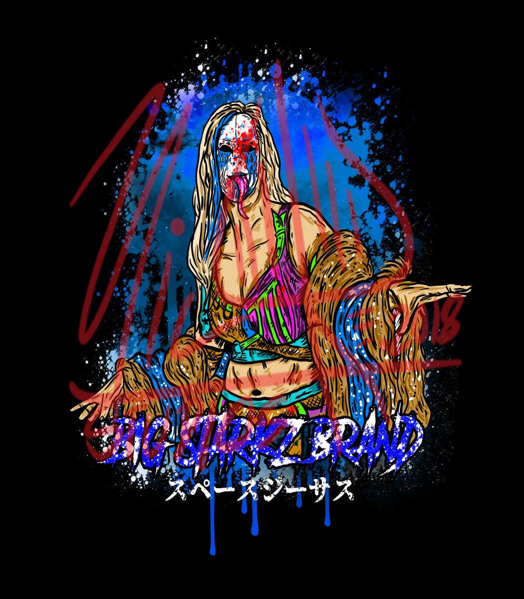 sfsstudios1's tweet image. "American Space Joshi" I just love @BillieStarkz and her new gear at @GCWrestling_ looked so familiar to Asuka's I just had to do it! They both are awesome no matter they're age!

#billiestarkz 
#bigstarksbrand 
#spacejesus 
#wrestlingmerch 
#wrestlingshirt 
#joshi 
#GCWDie4This