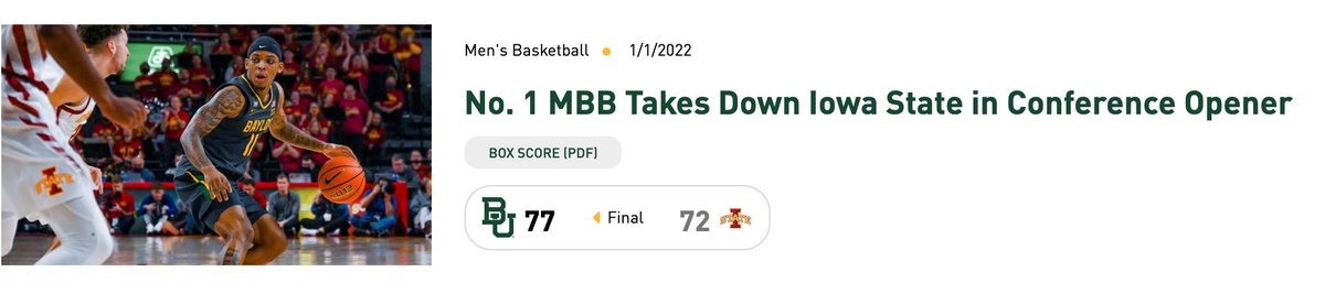 zach_barnett's tweet photo. We as a country are not making enough of the absolute white-hot heater Baylor athletics is on right now.

If Texas A&amp;M ever experiences this level of big-boy sport success, none of us will ever hear the end of it. https://t.co/jxCh3iC0Ox