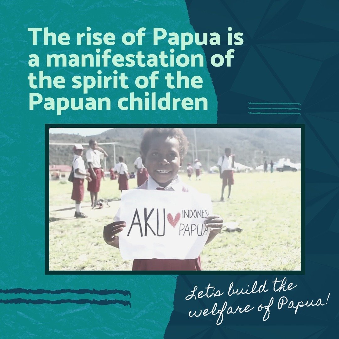 HucthesMark's tweet photo. The rise of Papua is a manifestation of the spirit of the Papuan children. #Papua #PapuaIndonesia https://t.co/rGGcTc8qPP