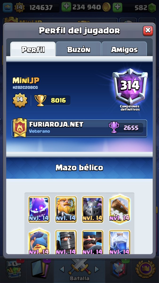 Con mi cuenta pequeña 8000 copas😍😍🔥🔥