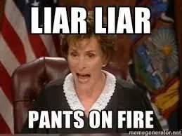 DTNEtiquette's tweet photo. Just once in my life, I would love to see a liar's pants catch on fire...are you with me? ~ #DTN #poof #thetruthandnothingbut https://t.co/dydXz9tkJi