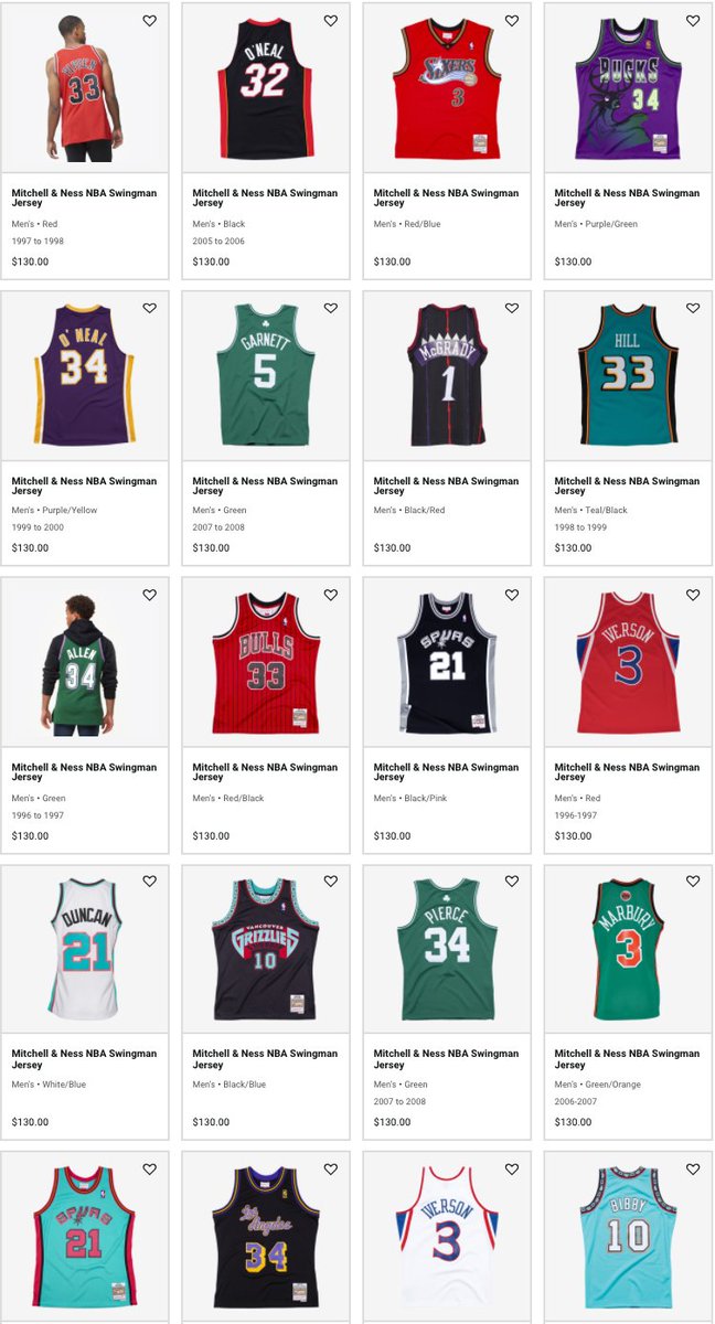 SOLELINKS's tweet photo. Ad: $30 off Mitchell &amp; Ness NBA Swingman Jerseys at $100 each + FREE shipping, use code RUN30 => https://t.co/pW5DftMgOn https://t.co/0je1XKXNMK