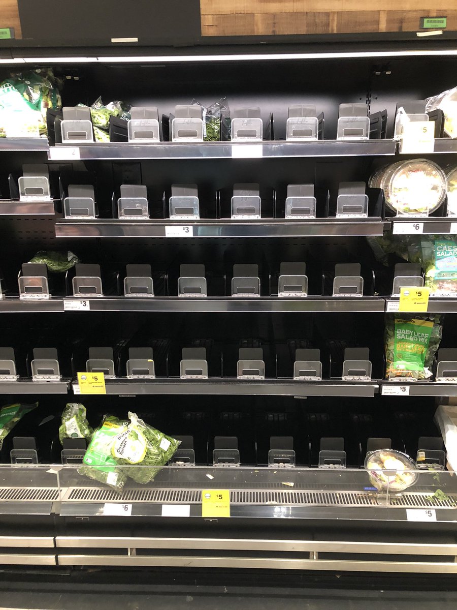 Hey <a href="/woolworths/">Woolworths</a> pretty disappointing shop yesterday at Gordon #nofreshfood