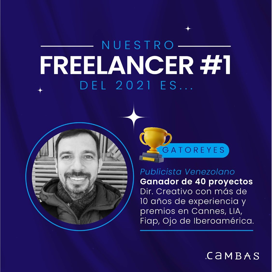 cambascrowd's tweet photo. 🏆 ¡Que este 2022 nos traiga más talentos como estos! Poco hablamos de los mejores pero sí hay algo claro es que siempre los hay. 
🤩 Conoce el perfil y mucho más de nuestro freelancer:  https://t.co/23lgcLhTti

#EligeGanar #ComunidadCambas https://t.co/9YhYP6S0wQ